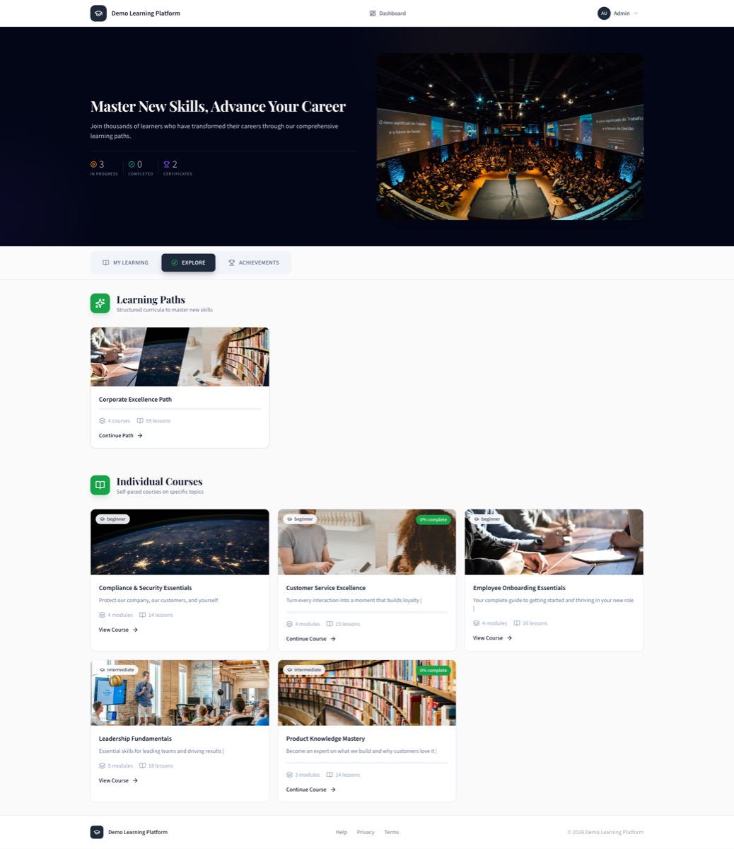 Corporate theme preview